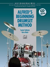 ALFREDS BEGINNING DRUMSET Book with Online Audio/Video cover